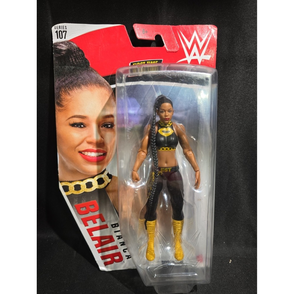 Mattel WWE Bianca Belair First Time in the Line Basic Series 107 2019 NXT Figure